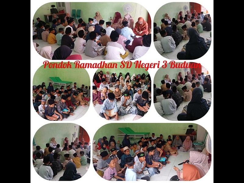 Kegiatan Pondok Ramadhan SD Negeri 3 Buduan