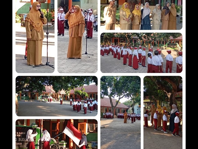 Kegiatan Awal masuk Tahun Pelajaran 2026-2027 dengan kegiatan Upacara Bendera